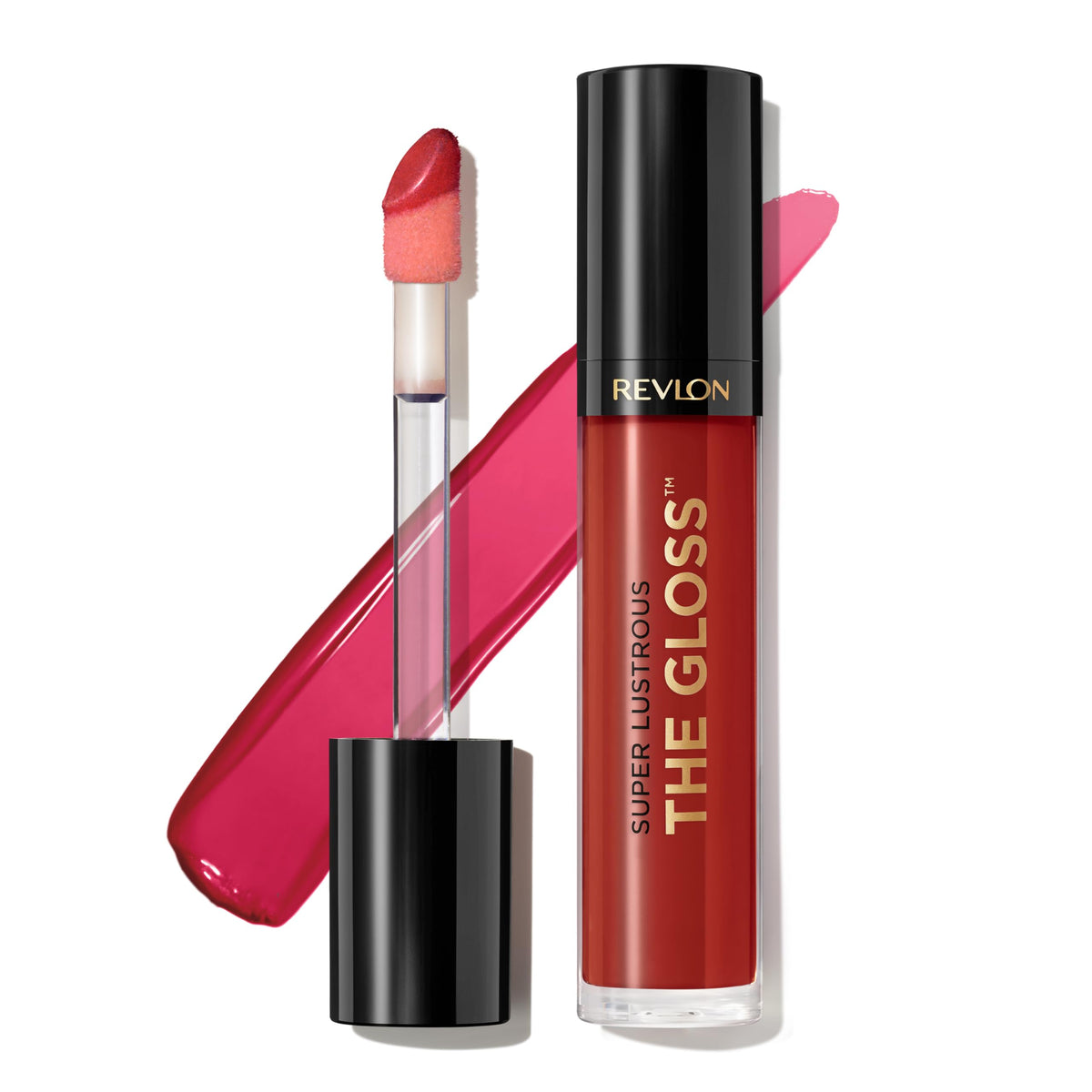 Revlon Super Lustrous Lip Gloss 247 Desert Spice - Non-Sticky, High Shine, 0.13 Fl Oz