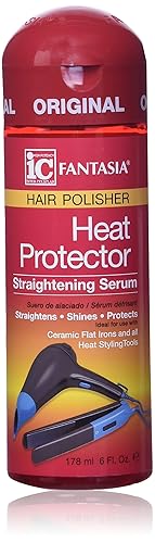 Fantasia Ic Hair Polisher Heat Protector Serum - 6 Fl Oz Straightening Hair Care