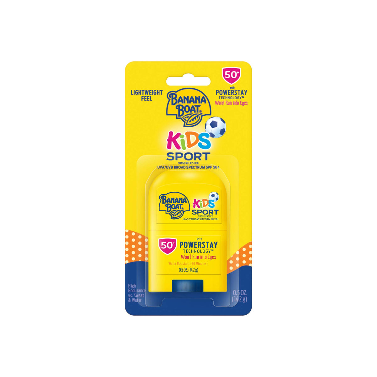 Banana Boat Kids Sport Sunscreen Stick Spf 50, 0.5Oz - Oxybenzone Free Travel Size