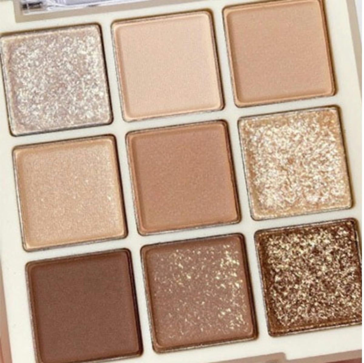 Okerker 9-Color Nude Brown Eyeshadow Palette - Matte & Shimmer, Highly Pigmented, Long Lasting