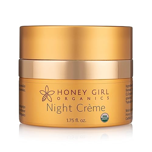 Honey Girl Organics Night Creme - Hydrating Moisturizer, 1.75 Fl Oz For Radiant Skin