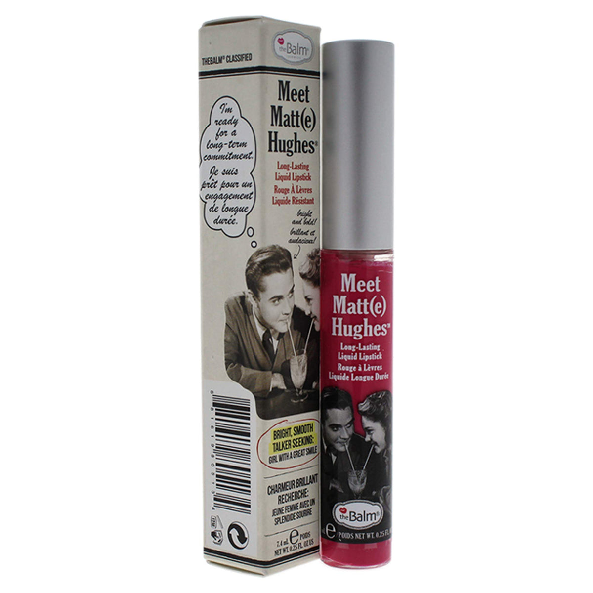 Thebalm Meet Matt(E) Hughes Liquid Lipstick - Chivalrous, Long Lasting, 1 Count