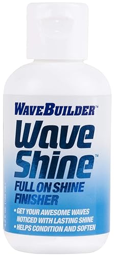 Wavebuilder Wave Shine Finisher - 4 Fl Oz | Conditions & Softens Hair