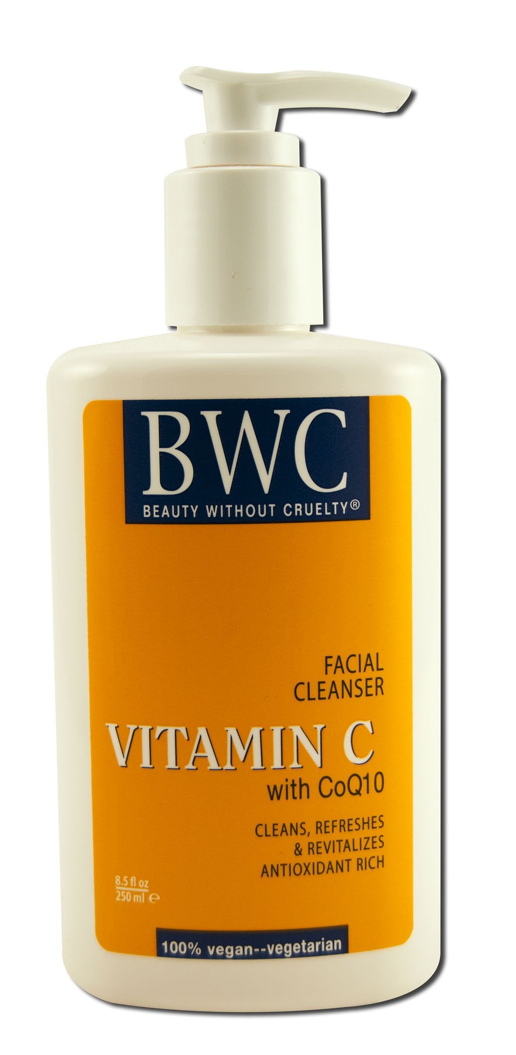 Beauty Without Cruelty Organic Vitamin C & Coq10 Facial Cleanser, 8.5 Fl Oz