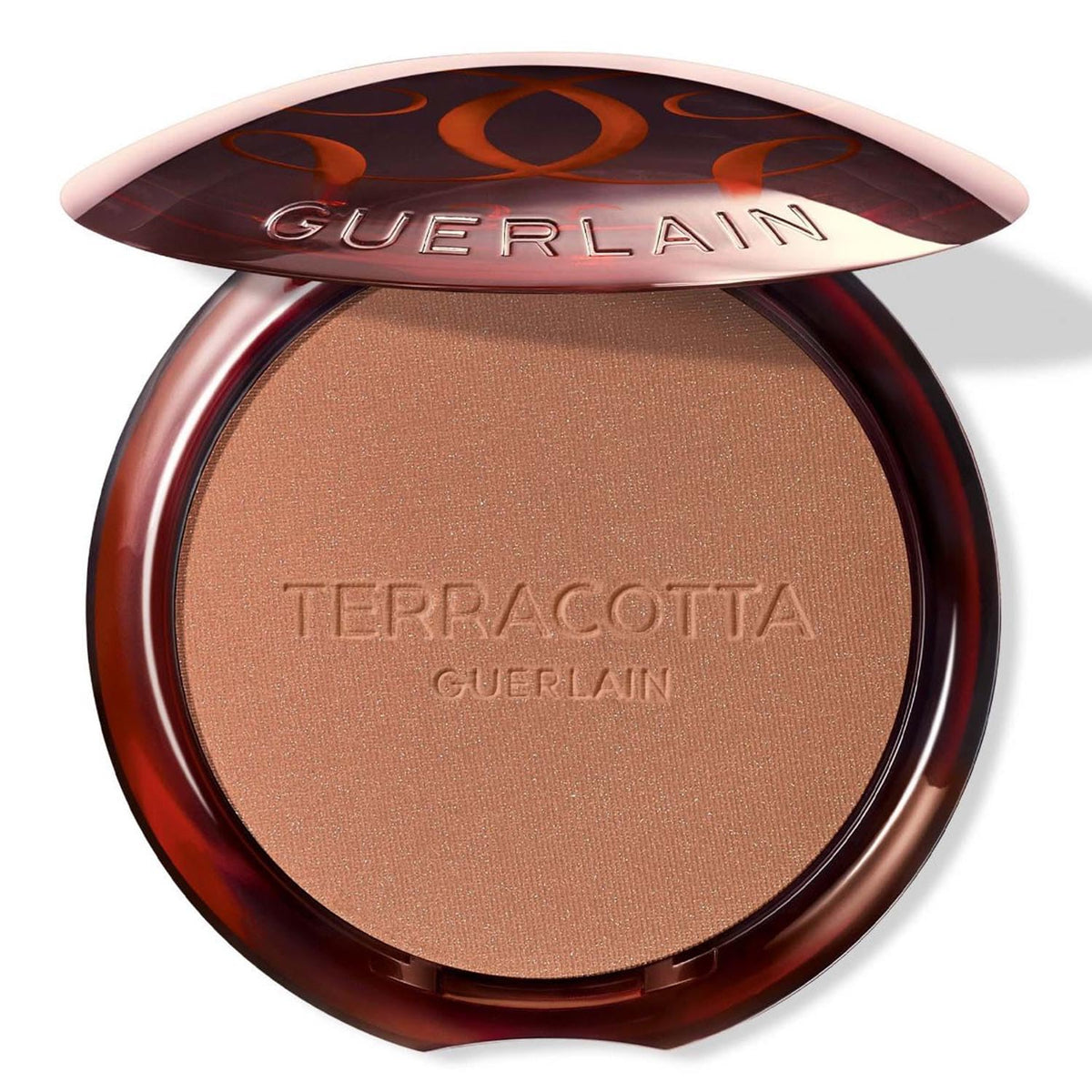 Guerlain Bronzing Powder 96% Naturally - Deep Cool - 0.29 Oz For Women - Cranberry