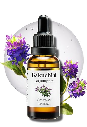 Celdyque Korean Bakuchiol Serum 30,000 Ppm - Vegan Anti-Aging, Skin Firming & Smoothing 1 Oz