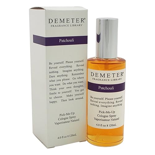 Patchouli By Demeter Women's Cologne Spray, 4 Fl Oz - Refreshing Pick-me-Up Fragrance for Everyday Use