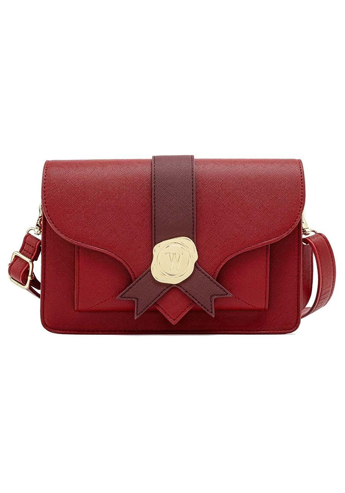 Loungefly Ron Weasley Howler Mail Crossbody Bag - Red Faux Leather Festival Bag