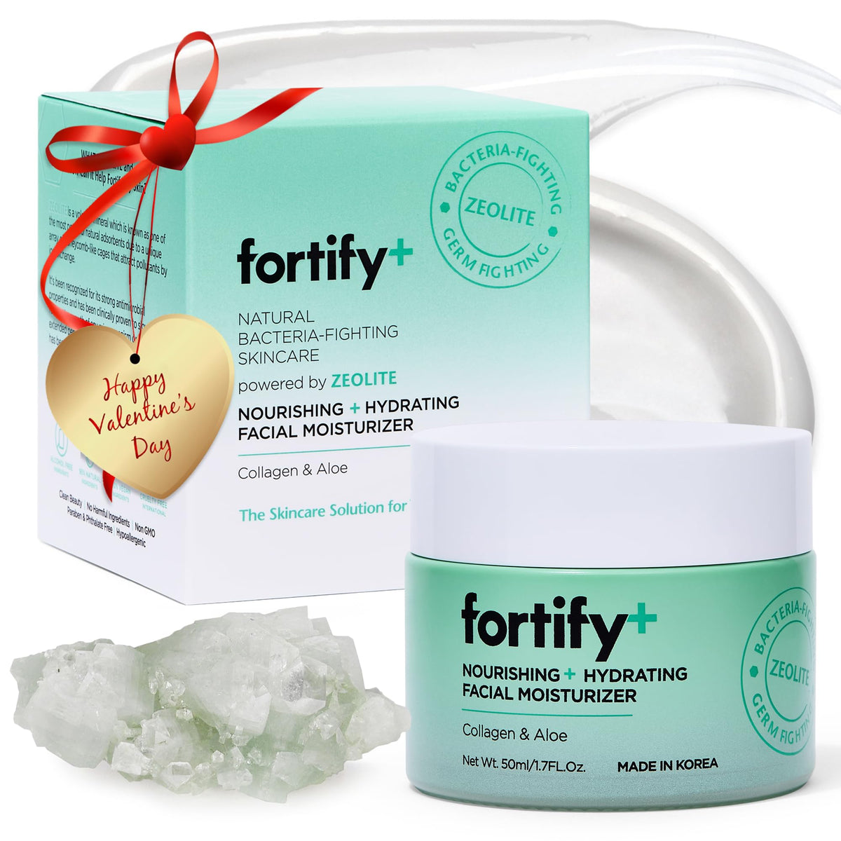 Fortify 9-In-1 Anti-Aging Facial Moisturizer With Collagen & Hyaluronic Acid - 50Ml