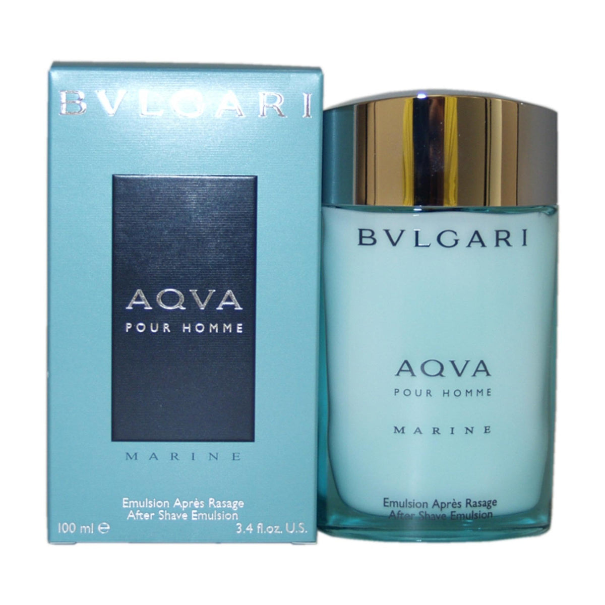 BVLGARI Aqva Marine Pour Homme Eau de Toilette, 3.4 Oz - Men's Fragrance