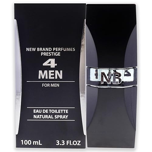 New Brand Perfumes for Men EDT Spray, 3.3 oz - Fresh Fragrance for Him, Long-lasting Scent, Ideal Gift for Men