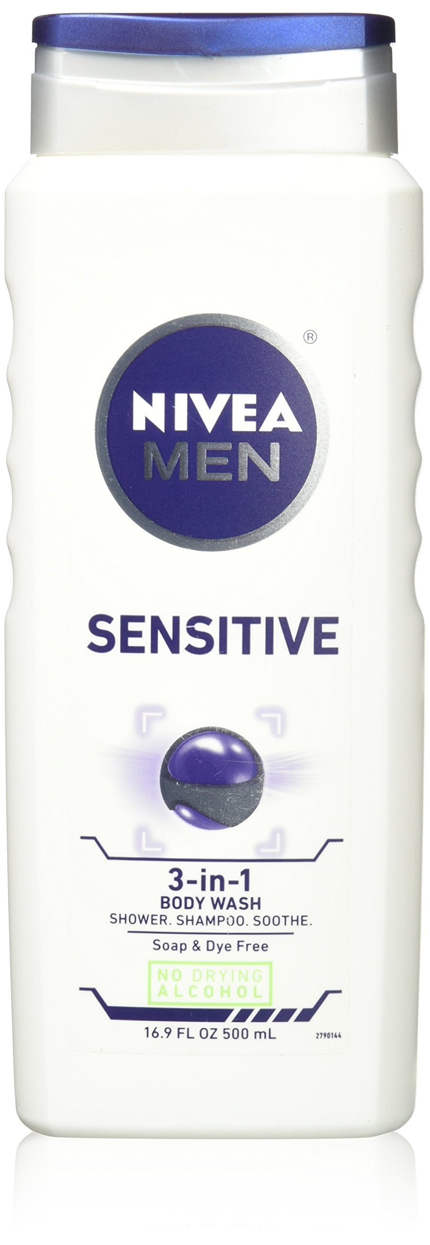 Nivea For Men Body Wash - Sensitive - 16.9 oz - 2 pk