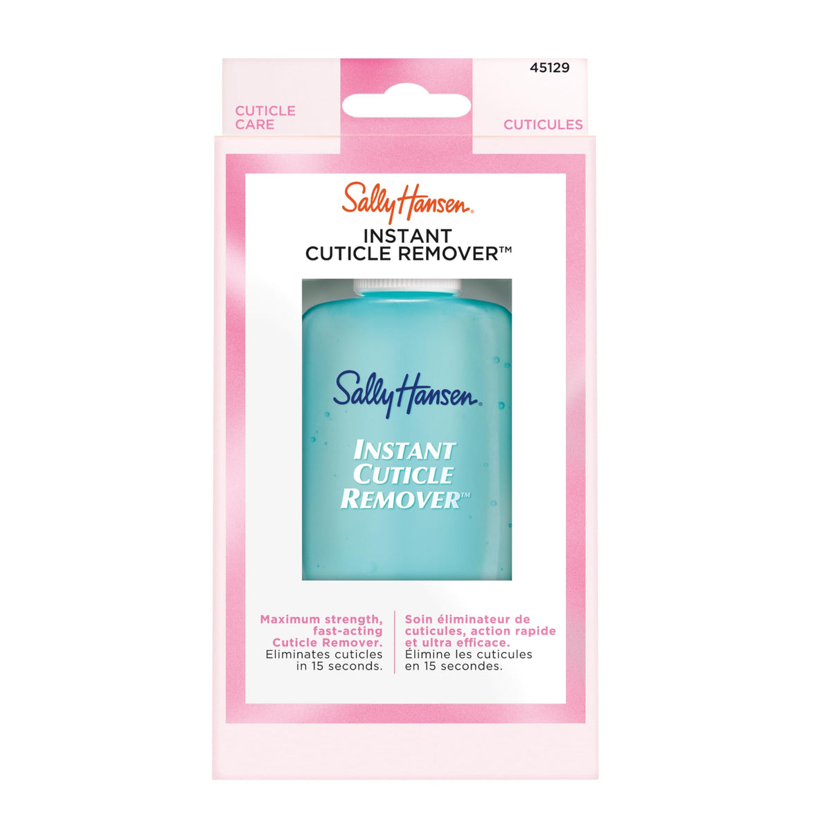 Sally Hansen Instant Cuticle Remover - Fast Drying Nail Treatment With Aloe & Chamomile, 1 Fl Oz