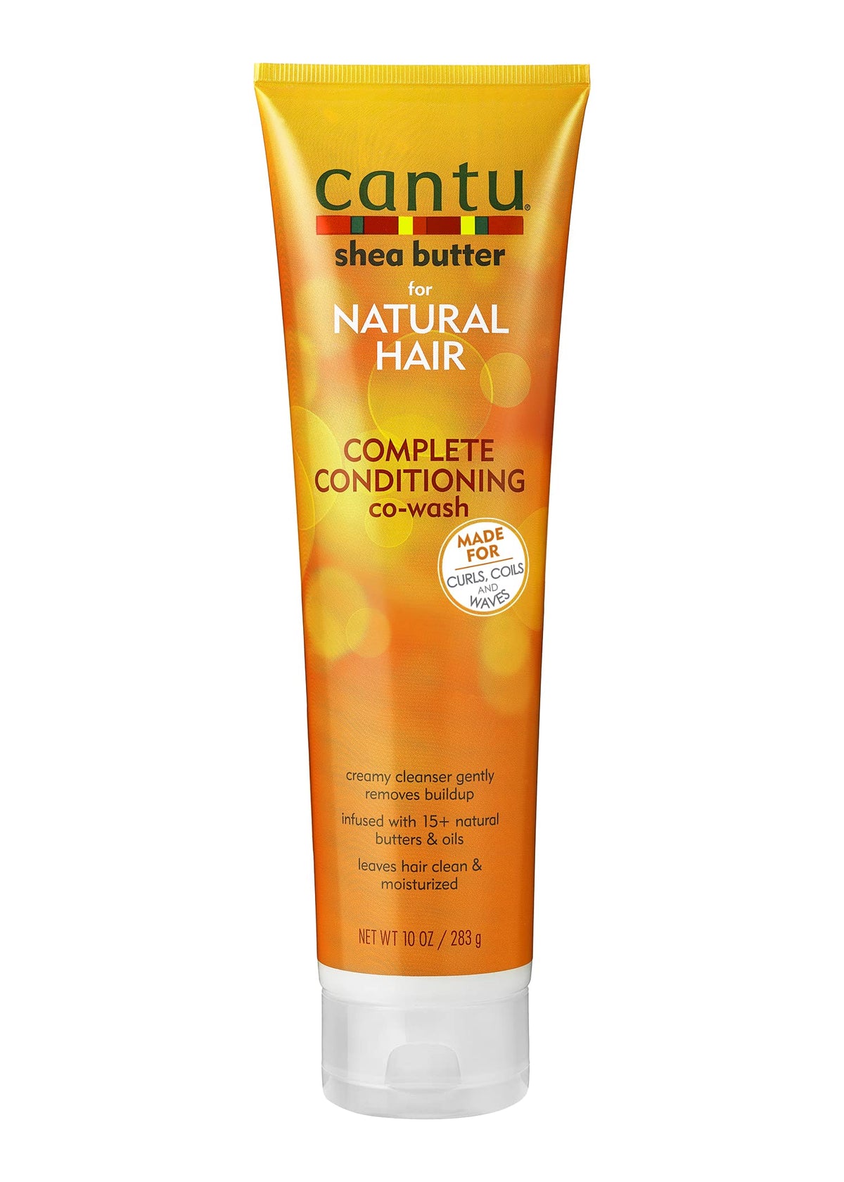 Cantu Shea Butter Conditioning Co-Wash For Natural Hair, 10 Ounce, Clear