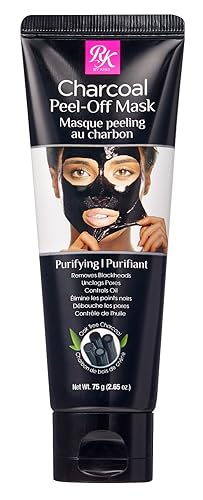 Kiss Charcoal Peel-Off Mask - 2.65 Oz Tube, Pack Of 3 For Deep Cleansing And Detoxifying Skin