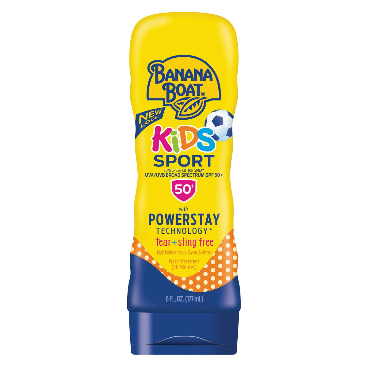 Banana Boat Kids Sport Tear-Free Sunscreen Spray Spf 50, 6Oz - Ideal For Active Kids