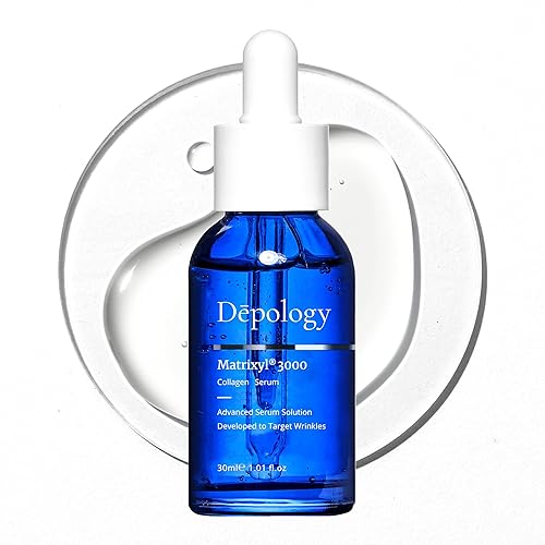 Depology Matrixyl® 3000 Anti-Wrinkle Serum For Face Elasticity, Korean Skincare, 1.01 Fl Oz