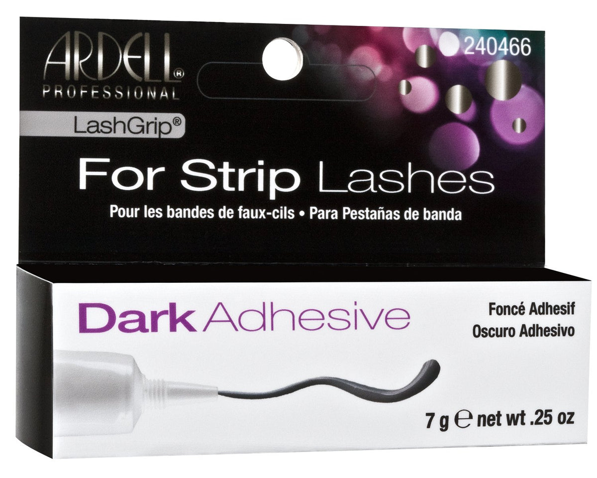 Ardell Lashgrip Dark Strip Lash Adhesive, 0.25-Ounce, Pack Of 6 For False Lashes