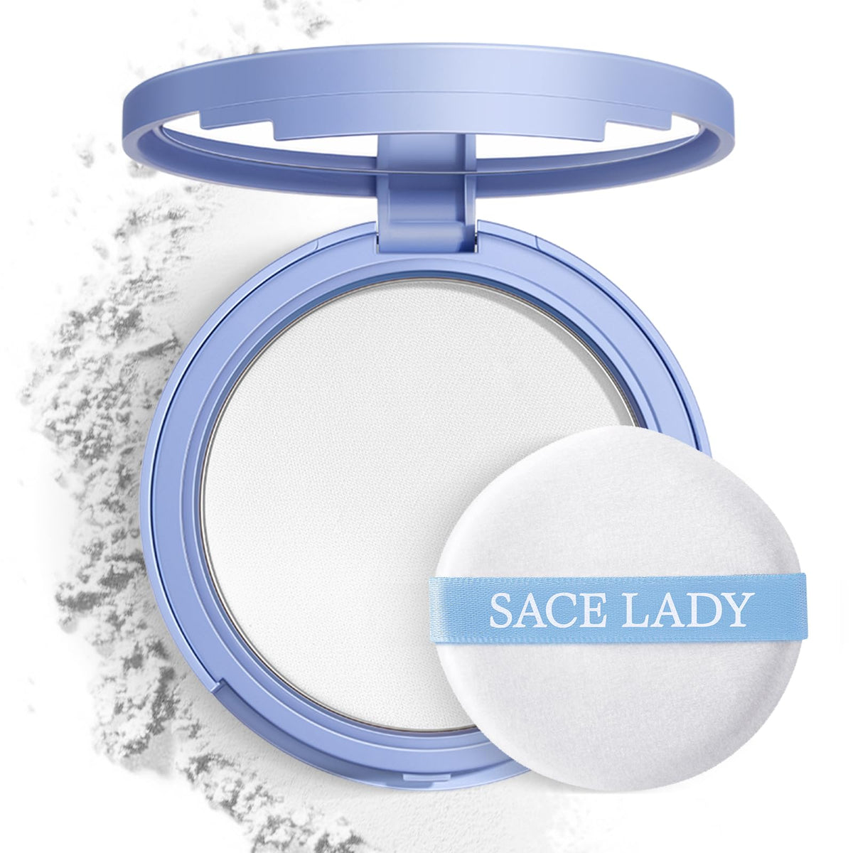 Sace Lady Translucent Face Powder - Waterproof, Shine Control, Matte Finish, 0.35Oz