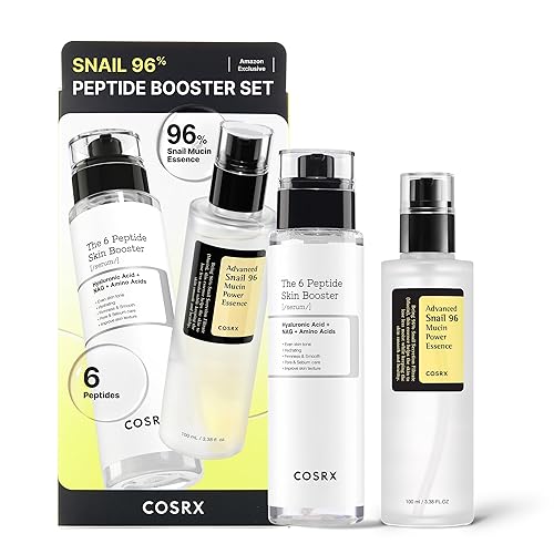 Cosrx Snail Mucin 96% Peptide Booster Set - Korean Skin Care Gift Set For Women