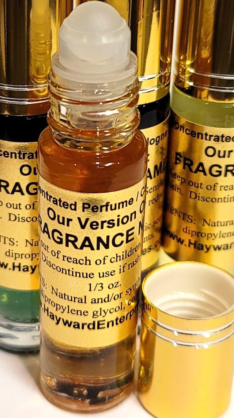 Hayward Enterprises Perfume Oil For Men & Women, Tobacco (Pipe) Scent, 1/3 Oz Glass Roll-On