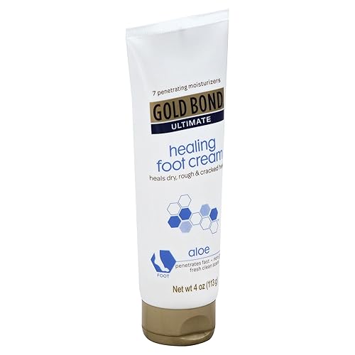 Gold Bond Ultimate Healing Foot Therapy Cream, 12 Ounce - Moisturizing Foot Care