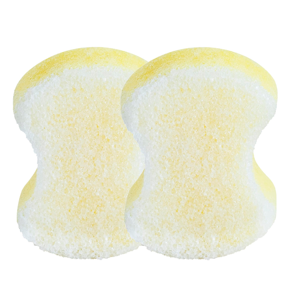 Spongeables Pedi Scrub Exfoliating Foot Sponge, Argan Oil, 2 Count - Soft Foam Cleanser