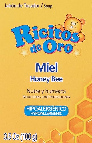 Ricitos De Oro Hand Soap - Hypoallergenic Baby Soap, Honey Moisturizing, 3.5 Ounces