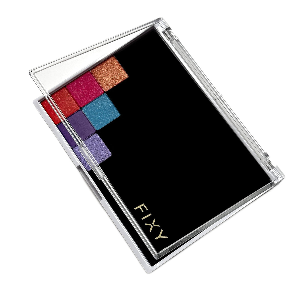 Fixy Magnetic Makeup Palette - Small 5.7&quot;X4.3&quot; Clear Top, Organize & Customize Your Makeup