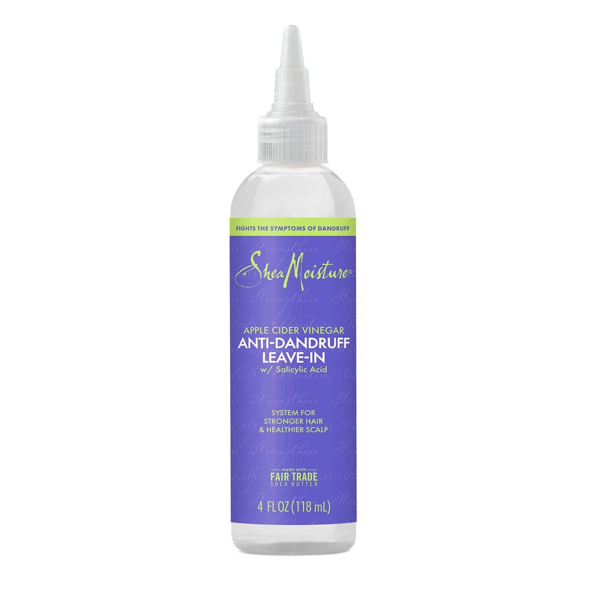 Sheamoisture Anti-Dandruff Leave-In, Apple Cider Vinegar & Shea Butter, 4Oz - Stronger Hair