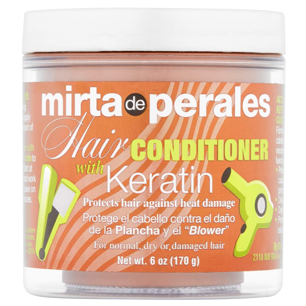 Mirta De Perales Keratin Hair Conditioner, 6 Oz - Nourishing & Moisturizing Formula