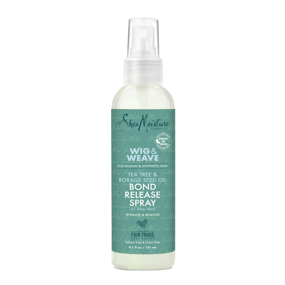 Sheamoisture Bond Release Hair Spray, Alcohol-Free, Tea Tree & Borage Seed, 4.1 Oz