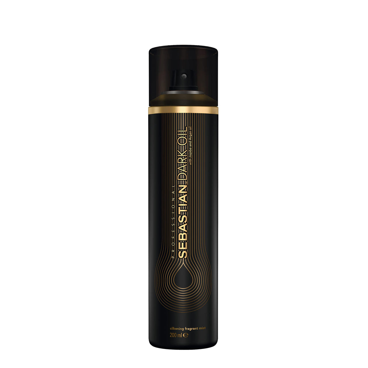 Sebastian Dark Oil Silkening Mist With Jojoba & Argan Oil, 4.5 Fl Oz - Fragrant Hair Treatment