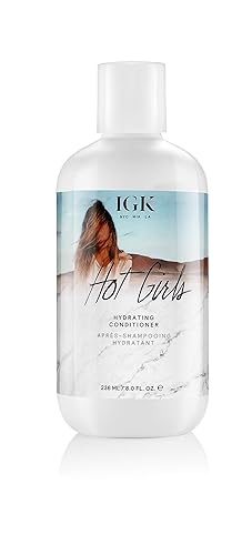 Igk Hot Girls Hydrating Conditioner 236 Ml - Moisturizing Hair Care For Soft, Healthy Locks