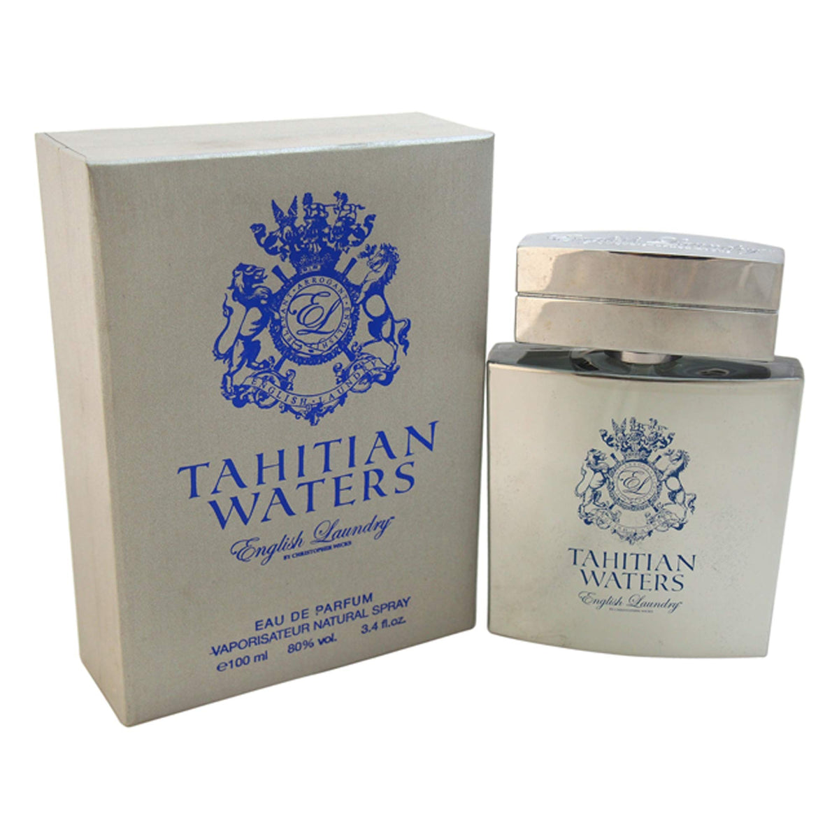 English Laundry Tahitian Waters Eau De Parfum, 3.4 Fl Oz - Fresh Fragrance For Men & Women