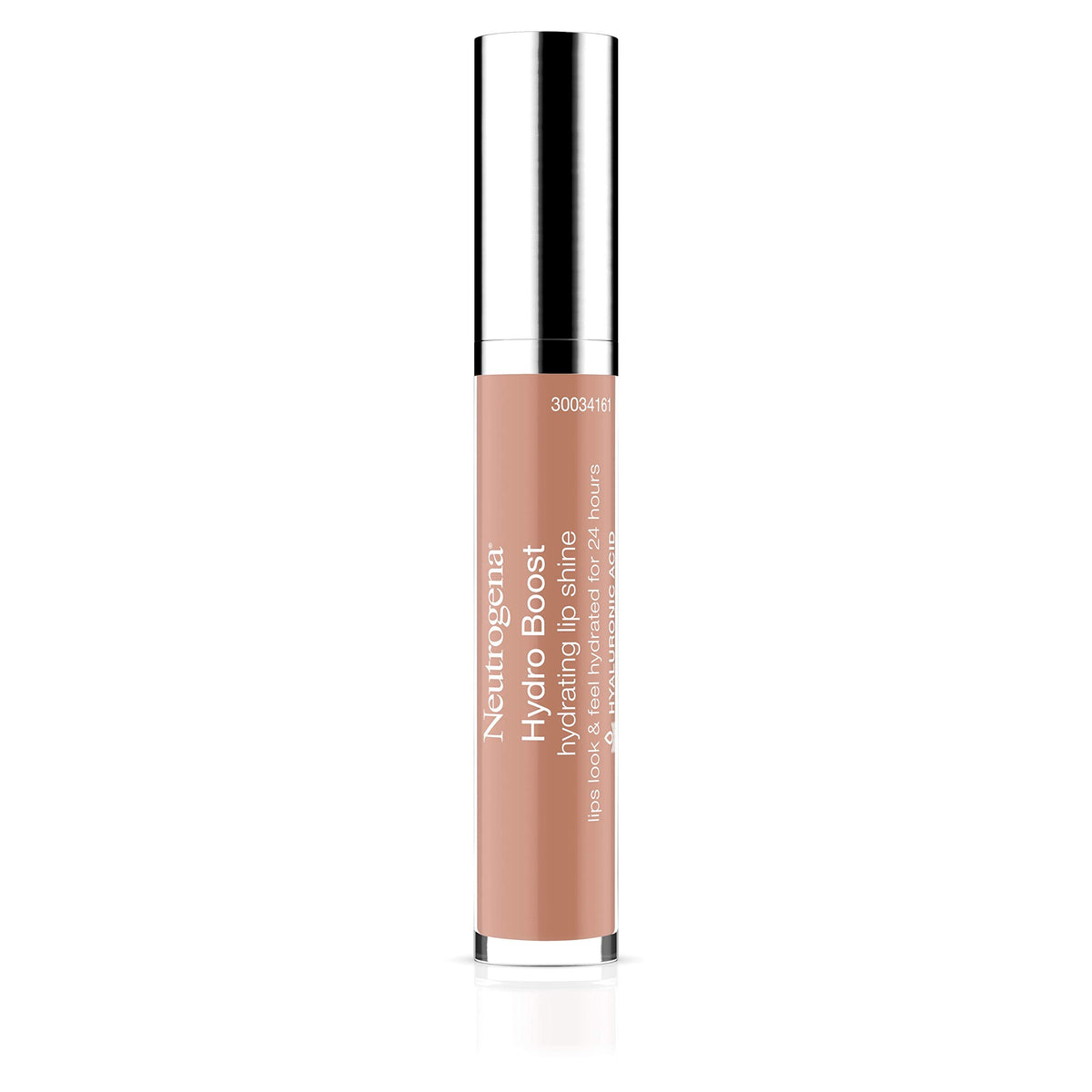 Neutrogena Hydro Boost Lip Gloss, Hydrating Tinted Shine With Hyaluronic Acid, 15 True Nude, 0.1