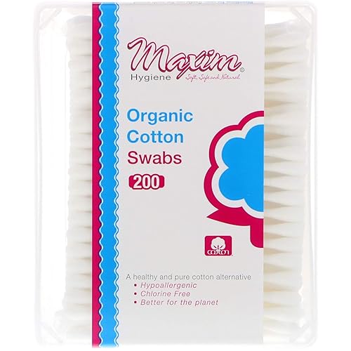 Maxim Hygiene Products Cotton Swabs Matchbox Pack - Soft & Gentle For Everyday Use