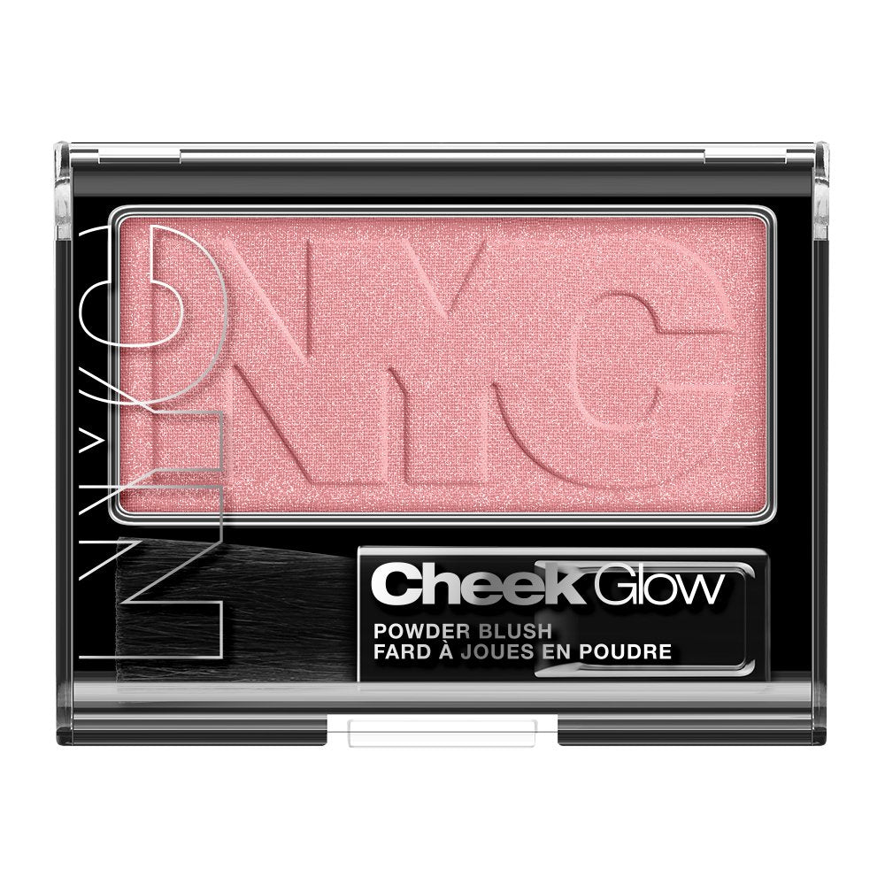 N.Y.C. Cheek Glow Blush - Prospect Park Rose, 0.28 Ounce, Long-lasting Color for Radiant Skin