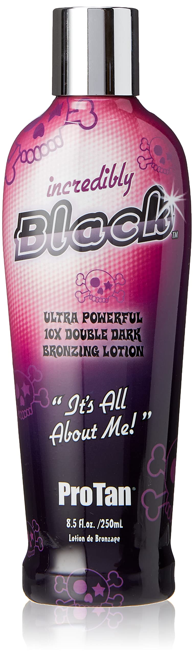 Pro Tan Incredibly Black Double Dark Bronzing Lotion, 8.5 Fl Oz - Deep Tan Perfection