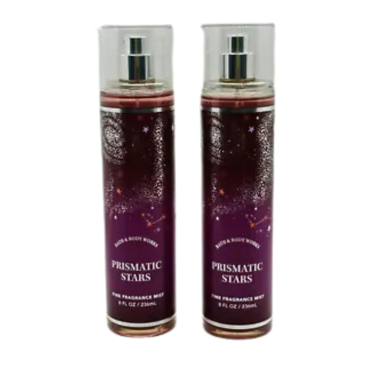 Bath & Body Works Prismatic Stars Fine Fragrance Mists, Set Of 2, 8Oz Each