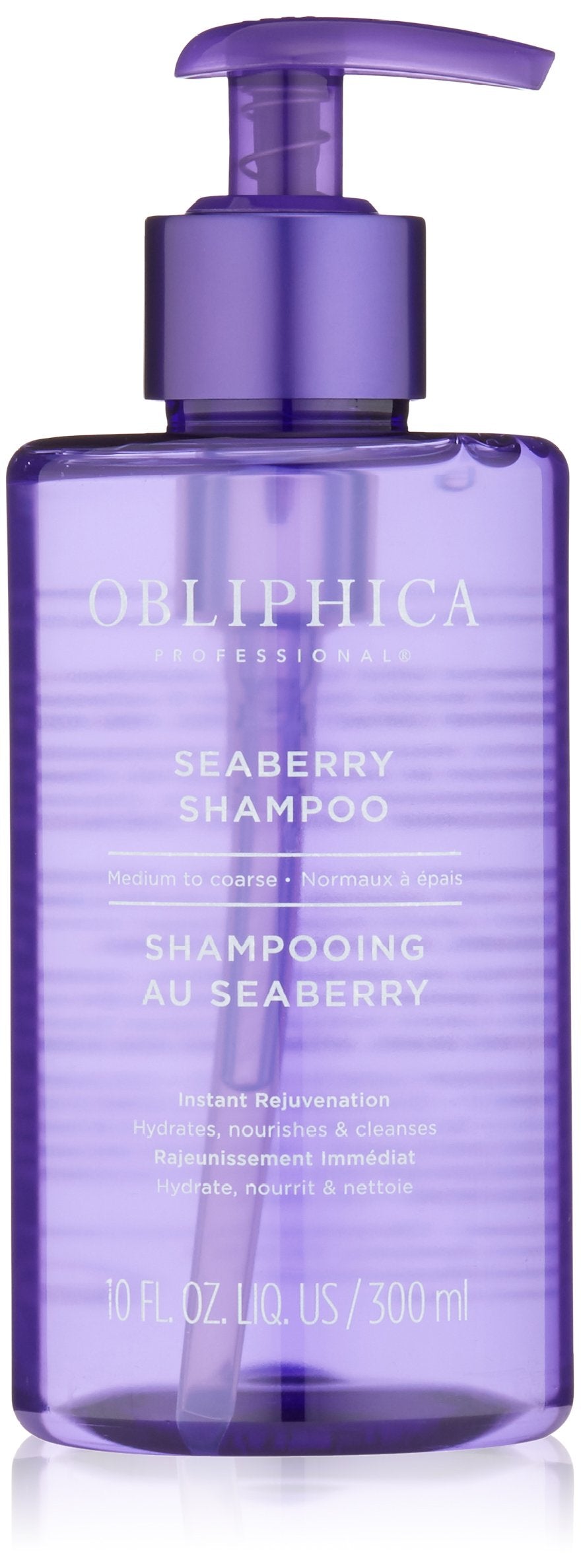 Obliphica Seaberry Shampoo For Fine To Medium Hair - Nourishing Hair Treatment, 10 Fl Oz