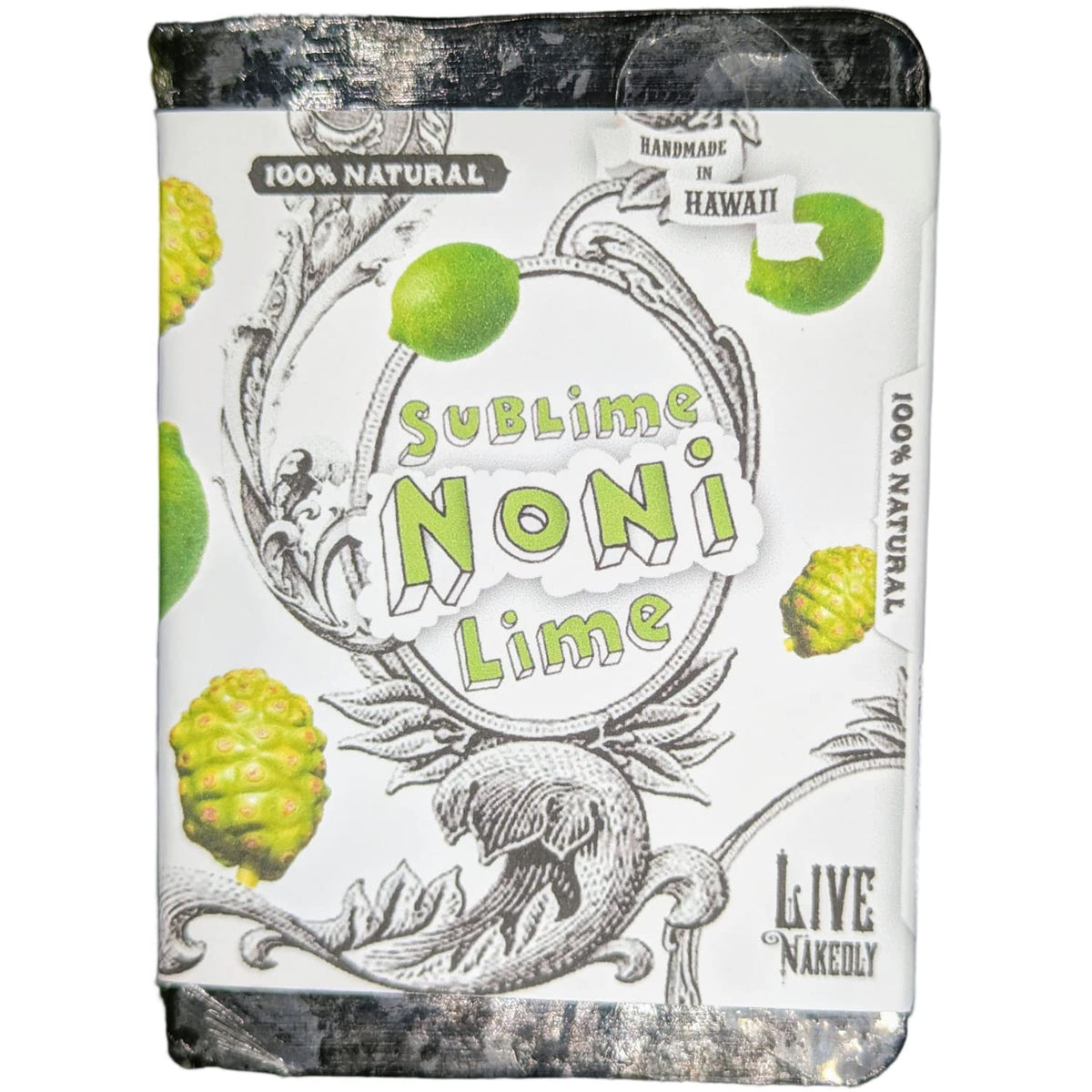 Filthy Farmgirl Sublime Noni Lime Glycerin Bar Soap With Spirulina & Kukui - 1 Count