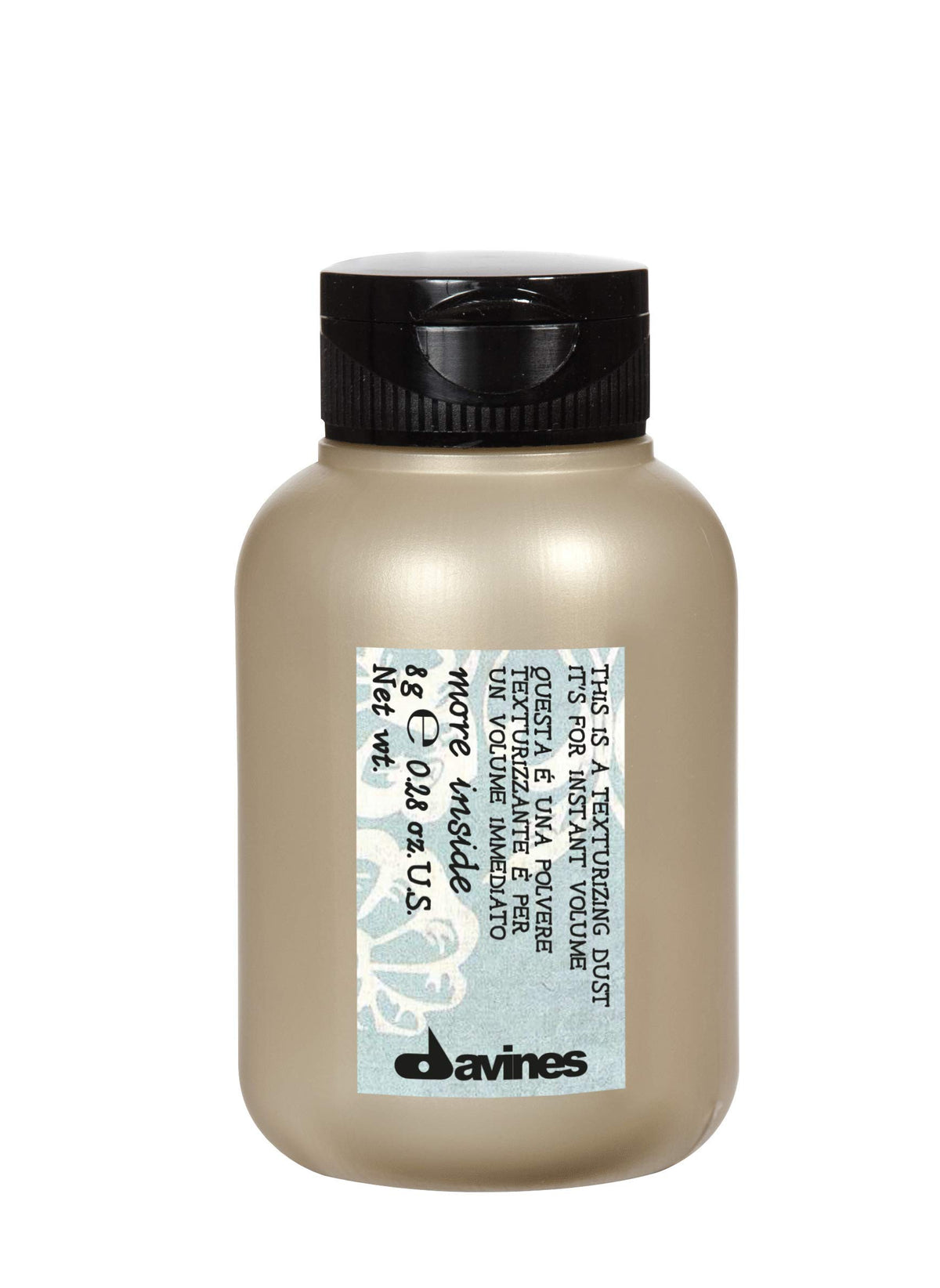 Davines Texturizing Dust - Volumizing Powder Spray For Long-Lasting Volume, 0.28 Oz