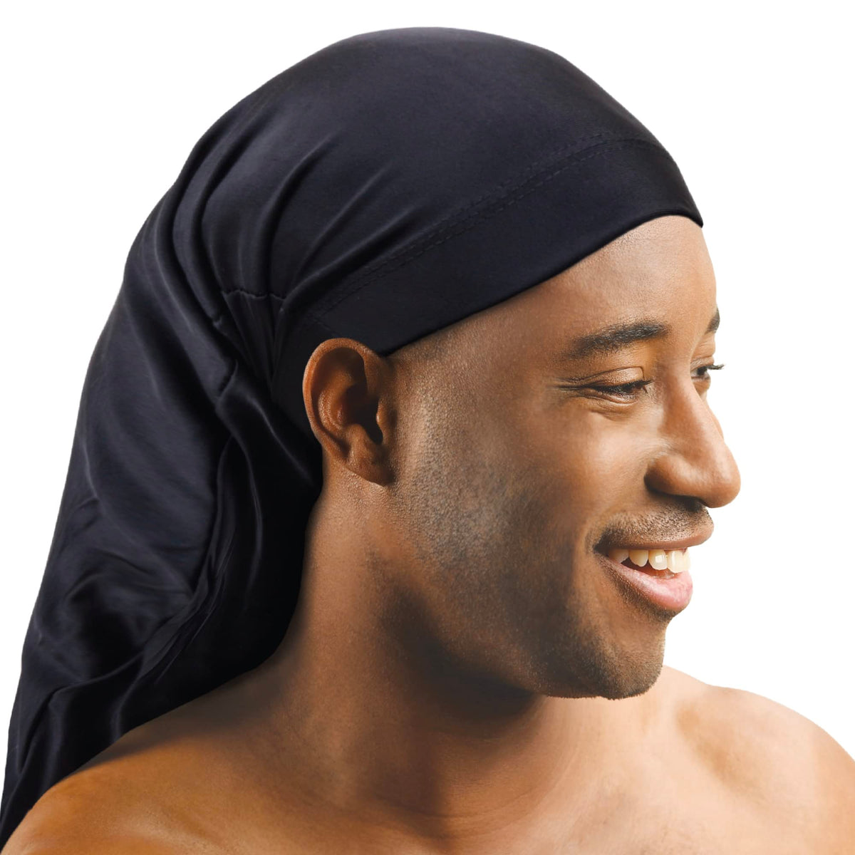 Titan Super Jumbo Dreadlock Cap - Unisex Braids & Twist Cap, Black Spandex, One Size