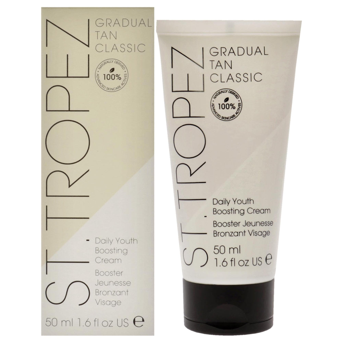 St.Tropez Gradual Tan Classic Daily Youth Boosting Cream, Hydrating Self Tan, 6.7 Fl Oz