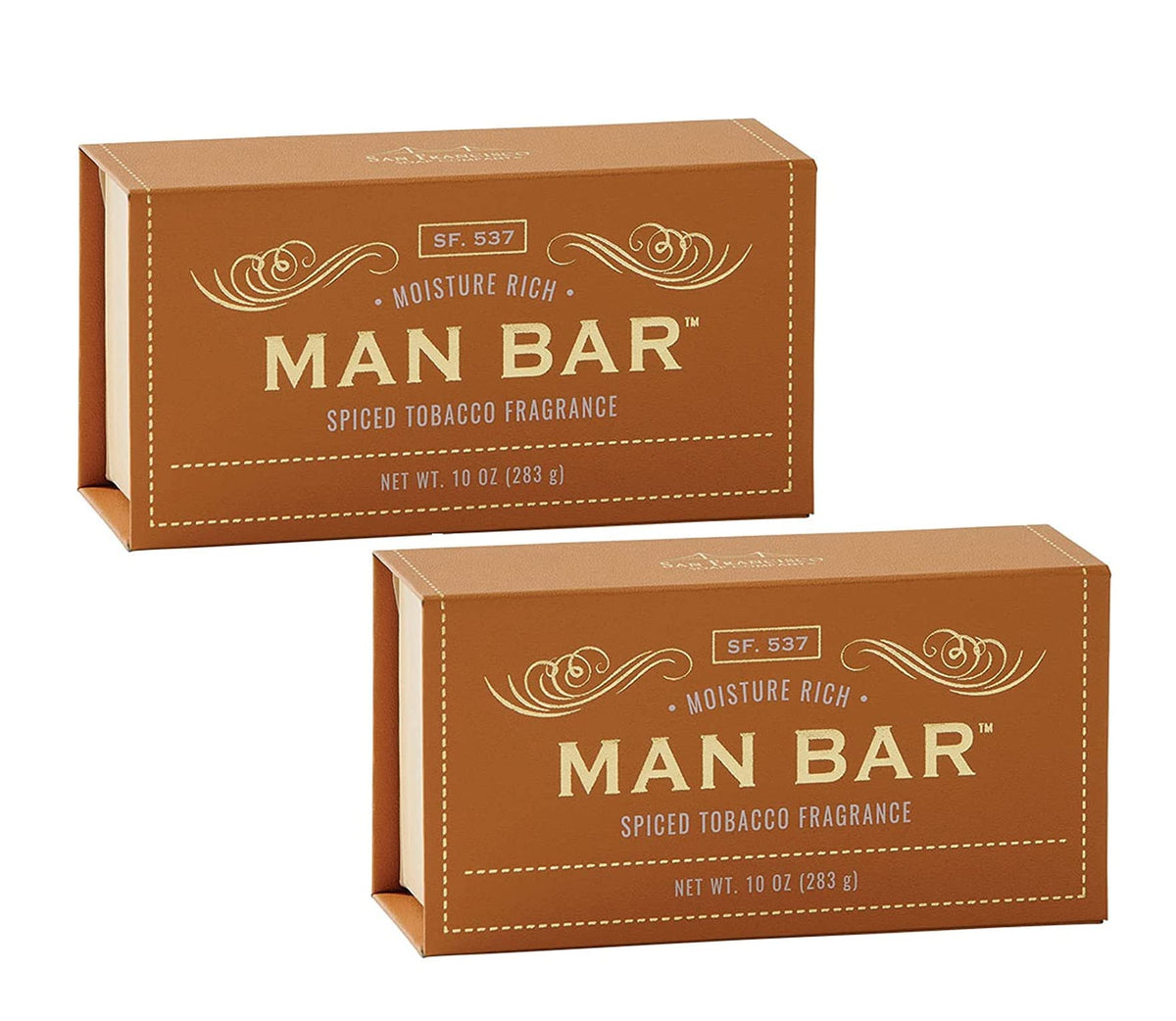 San Francisco Soap Man Bar - 10 Oz Spiced Tobacco Soap Bar For Men