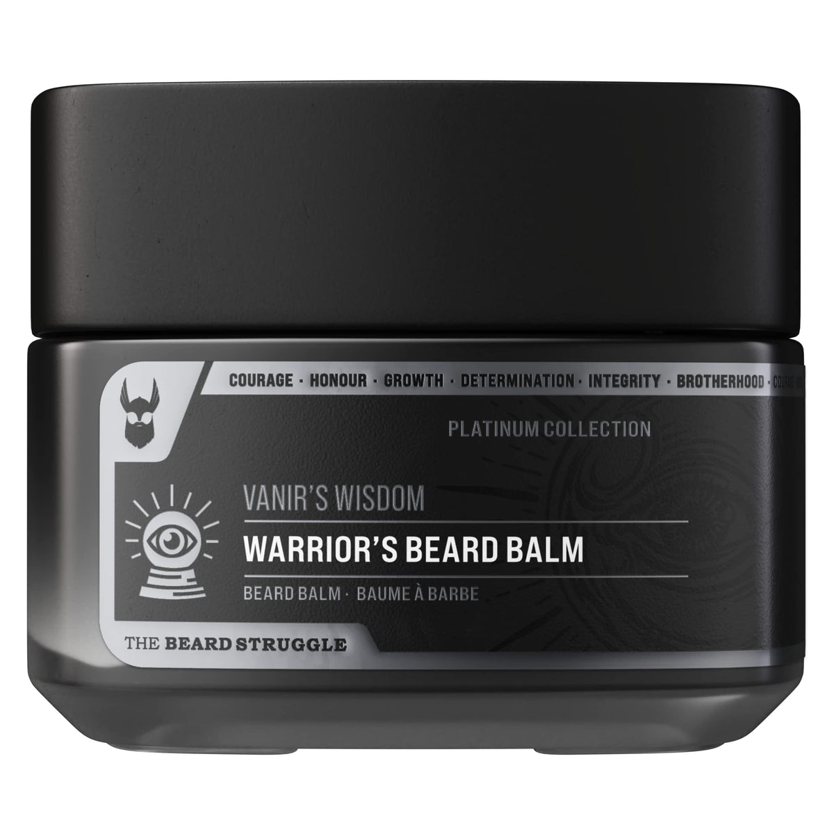 The Beard Struggle Warrior’S Beard Balm - Non-Greasy, Cologne-Grade, 100% Natural, 50G