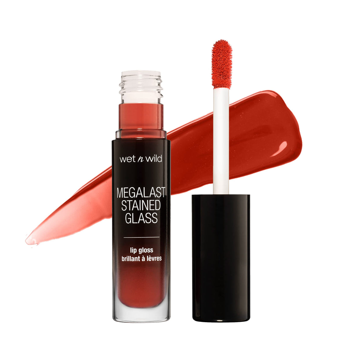 Wet N Wild Mega Last Stained Glass Lip Gloss - Reflective Kisses, 0.08 Ounce