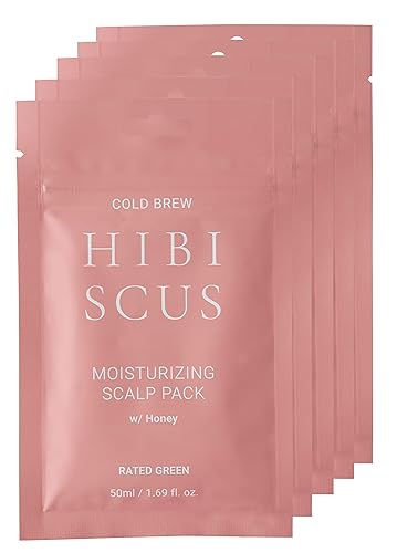 Rated Green Cold Brew Hibiscus Hair Conditioner - Moisturizing Deep Conditioning Mask, 1.69 Fl Oz