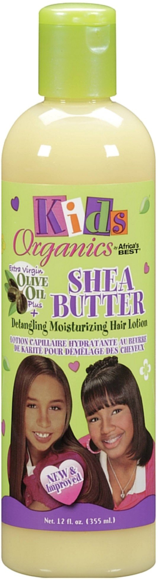 Africa'S Best Kids Organics Shea Butter Detangling Hair Lotion 12 Oz (Pack Of 4)